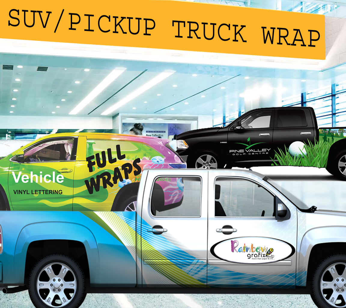 SUV / Pickup Trucks Wraps